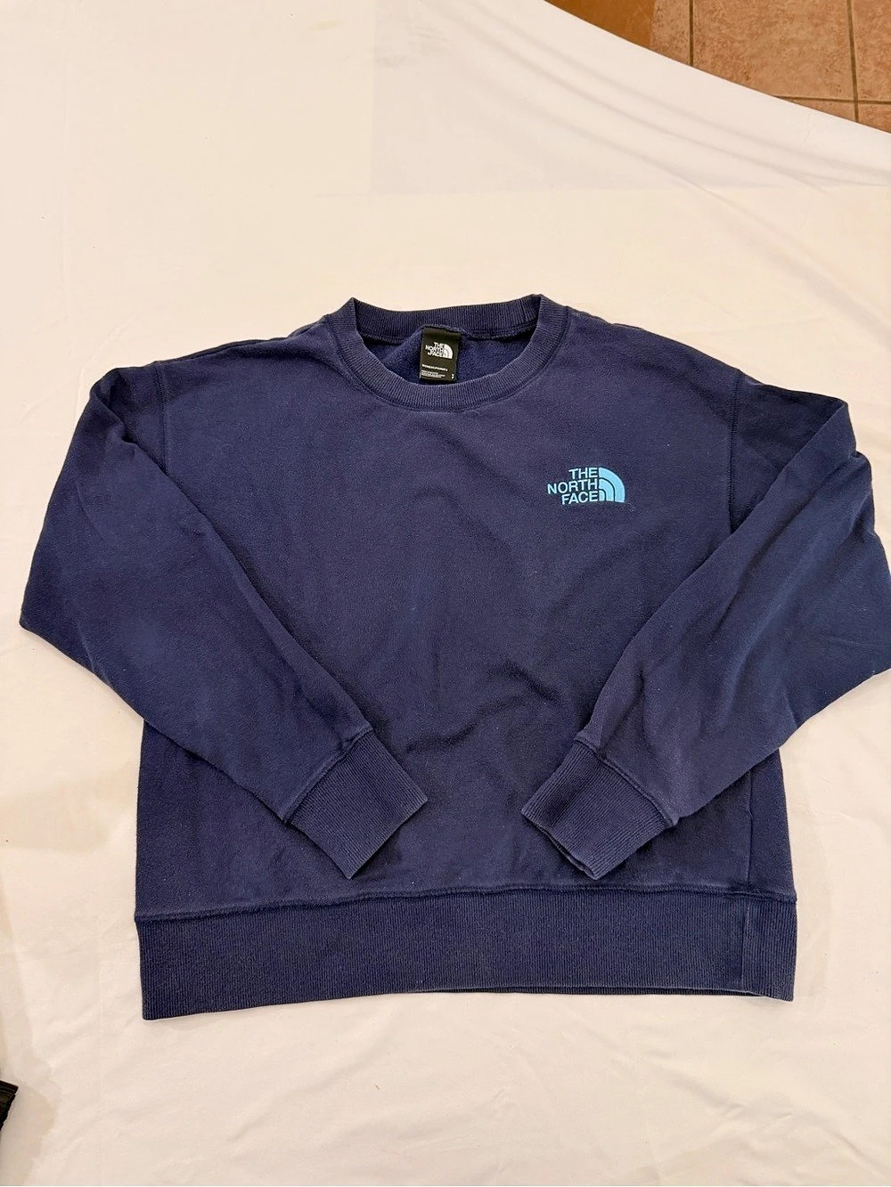 The North Face Women'Small Evolution Simple Dome Regular Crew Blue Small